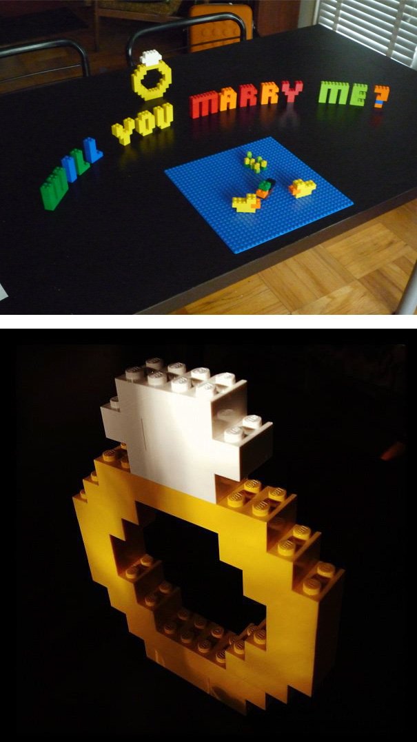 Ide Lamaran, Dari Lego Sampai Buku Harry Potter